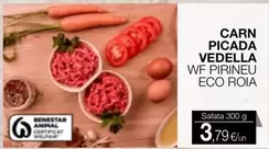 Oferta de Carn Picada Vedella por 3,79€ en Plusfresc