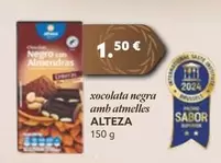 Oferta de Alteza - Xocolata Negra Amb Atmellas por 1,5€ en Plusfresc