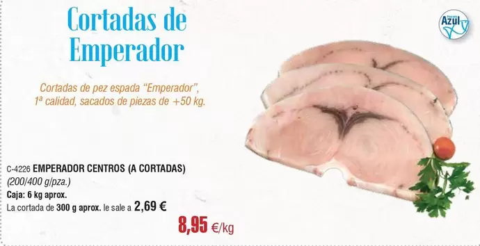 Oferta de Emperador -  Centros por 8,95€ en Abordo