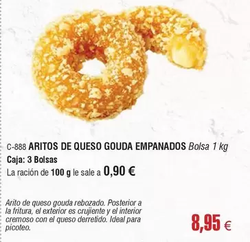 Oferta de Ideal - Aritos De Queso Gouda Empanados por 8,95€ en Abordo