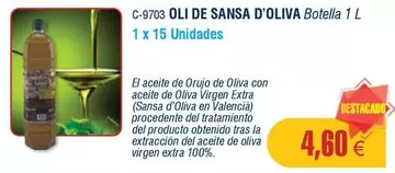 Oferta de OLI - Oli De Sansa D'oliva por 4,6€ en Abordo