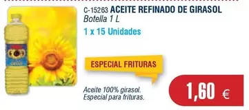 Oferta de Abordo - Aceite Refinado De Girasol por 1,6€ en Abordo