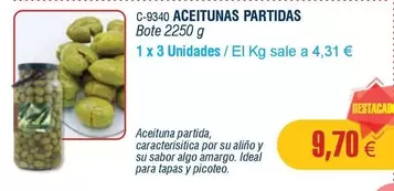 Oferta de Ideal - Aceitunas por 9,7€ en Abordo