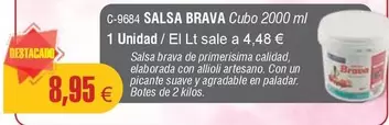 Oferta de Abordo - Salsa Brava por 8,95€ en Abordo