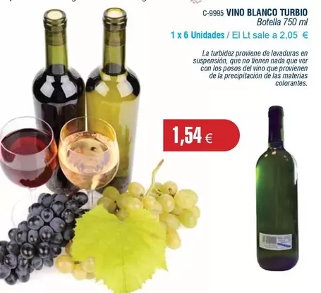 Oferta de Blanco - Vino por 2,05€ en Abordo