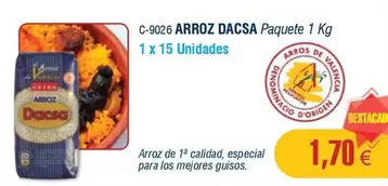 Oferta de Danone - Arroz Dacsa por 1,7€ en Abordo