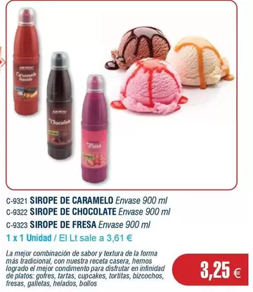 Oferta de Caramelo - Sirope De por 3,25€ en Abordo