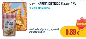 Oferta de Harina De Trigo por 0,89€ en Abordo