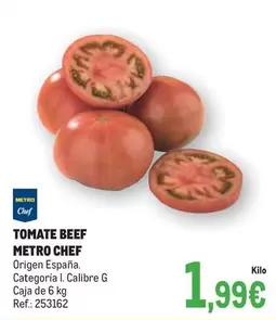 Oferta de Chef - Tomate Beef por 1,99€ en Makro