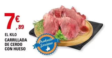 Oferta de Carrillada De Cerdo Con Hueso por 7,89€ en E.Leclerc