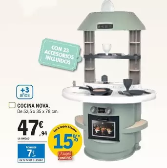 Oferta de Nova - Cocina por 47,94€ en E.Leclerc