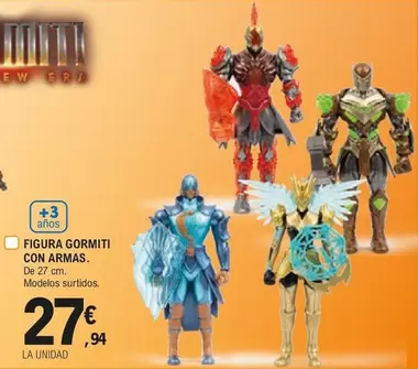 Oferta de Gormiti - Figura Gormitti Con Armas por 27,94€ en E.Leclerc