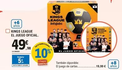 Oferta de Kings League El Juego Oficial por 49,98€ en E.Leclerc