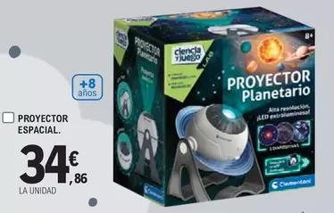 Oferta de Clementoni - Proyector Espacial por 34,86€ en E.Leclerc