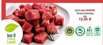 Oferta de Asturiana - Carne Para Guisar por 12,25€ en Masymas