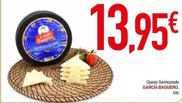 Oferta de García Baquero - Queso Semicurado por 13,95€ en Masymas