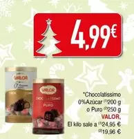 Oferta de Valor - Chocolatissimo 0% Azucar por 4,99€ en Masymas