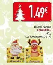 Oferta de Lacasitos - Lasitos Estuche Navidad por 1,49€ en Masymas