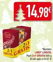 Oferta de Lindt - Lindor por 14,98€ en Masymas