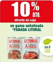 Oferta de Litoral - En Gama Señalizada en Masymas