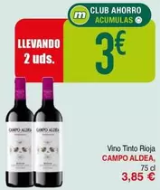 Oferta de Aldea - Vino Tinto Rioja por 3,85€ en Masymas