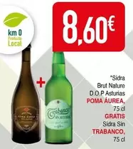 Oferta de Brut - sidra brut nature D.O.P. asturias por 8,6€ en Masymas