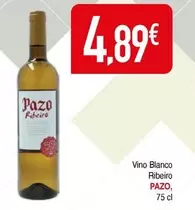 Oferta de Pazo - Vino Blanco Ribeiro por 4,89€ en Masymas