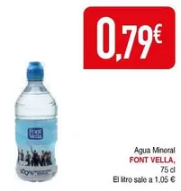 Oferta de Font Vella - Agua Mineral por 0,79€ en Masymas