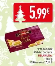 Oferta de Delaviuda - Pan De Cadiz Calidad Suprema por 5,99€ en Masymas