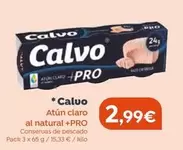 Oferta de Calvo - Atun Claro Al Natural por 2,99€ en Masymas