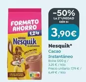 Oferta de Nesquik - Cacao Instantaneo por 7,79€ en Masymas