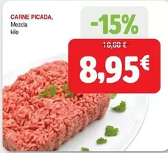 Oferta de Carne Picada por 8,95€ en Masymas