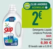 Oferta de Skip - Detergente Liquido Limpieza Profunda por 6,99€ en Masymas