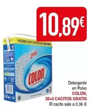 Oferta de Colon -  Detergente En Polvo por 10,89€ en Masymas