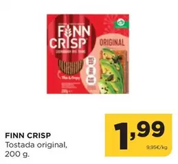 Oferta de Tostada Original por 1,99€ en Alimerka