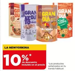 Oferta de La Newyorkina - Los Productos Senalizados En Tu Tienda Habitual en Alimerka