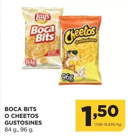 Oferta de Lay's - Boca Bits O Cheetos Gustosines por 1,5€ en Alimerka