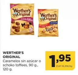 Oferta de Werther's - Original por 1,95€ en Alimerka