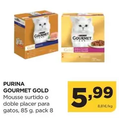 Oferta de Purina - Gourmet Gold por 5,99€ en Alimerka