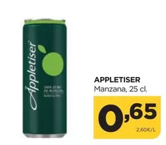 Oferta de Appletiser - Manzana por 0,65€ en Alimerka