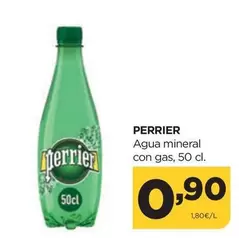 Oferta de Perrier - Agua Mineral Con Gas por 0,9€ en Alimerka