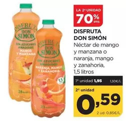 Oferta de Don Simón - Disfruta por 1,95€ en Alimerka