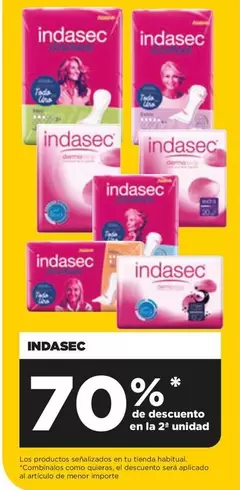 Oferta de Indasec - Los Productos Señalizados En Tu Tienda Habitual en Alimerka