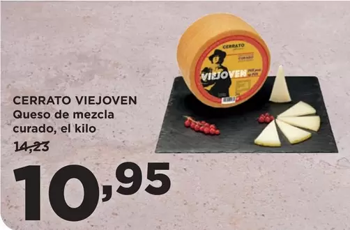 Oferta de Cerrato - Queso De Mezcla Curado por 10,95€ en Alimerka