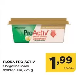 Oferta de ProActiv - Margarina Sabor Mantequilla por 1,99€ en Alimerka