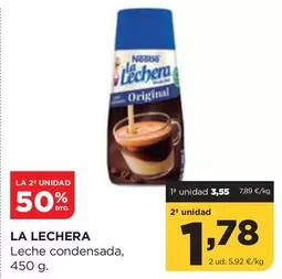 Oferta de La Lechera - Leche Condensada por 3,55€ en Alimerka