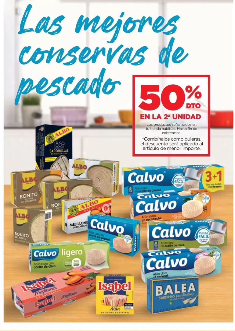 Oferta de Albo - Las Mejores Conservas De Pescado en Alimerka