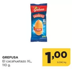 Oferta de Grefusa - El Cacahuetazo Xl por 1€ en Alimerka