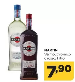 Oferta de Martini - Vermouth Bianco O Rosso por 7,9€ en Alimerka