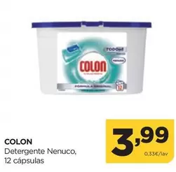 Oferta de Colon - Detergente Nenuco por 3,99€ en Alimerka